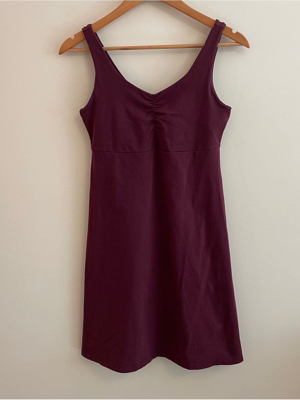 Kuhl Sleeveless A-Line Midi Dress in Deep Plum